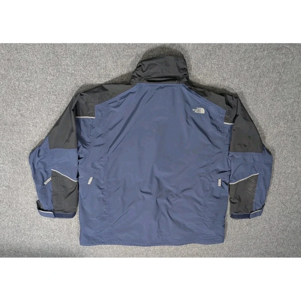 North Face Jacket Men's‎ 2XL Blue Hyvent Abul Raincoat Outdoors Hiking TB5M TN5M